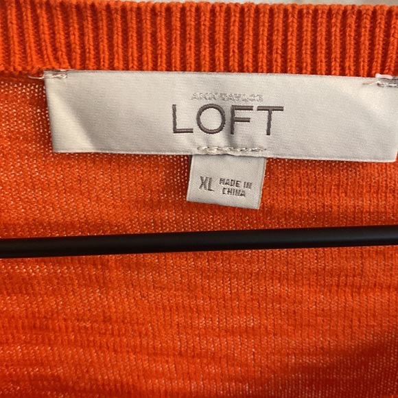 Ann Taylor Loft- cotton cardigan - Picture 2 of 6